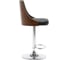 Стул барный Hesby Heritage Wingback чёрный, коричневый HSBI_TG2890 3