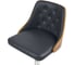 Стул барный Hesby Heritage Wingback чёрный, коричневый HSBI_TG2890 5