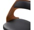 Стул барный Hesby Equilibrium Enigma чёрный, коричневый HSBI_TG2820_8 8
