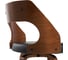 Стул барный Hesby Equilibrium Enigma чёрный, коричневый HSBI_TG2820_8 9