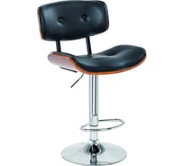 Стул барный Hesby Equilibrium Whirl чёрный, коричневый HSBI_TG2553