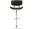 Стул барный Hesby Equilibrium Whirl чёрный, коричневый HSBI_TG2553 2