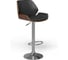 Стул барный Hesby Willow чёрный, коричневый HSBI_TG2564 2