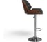 Стул барный Hesby Willow чёрный, коричневый HSBI_TG2564 3