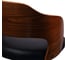 Стул барный Hesby Alabaster чёрный, коричневый HSBI_TG2882A 5