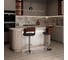Стул барный Hesby Alabaster чёрный, коричневый HSBI_TG2882A 6