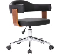 Стул компьютерный Hesby Equilibrium Fusion чёрный, коричневый HSBI_TG2828_5
