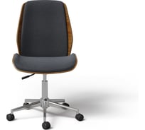 Стул компьютерный Hesby Alpine simplicity серый, коричневый HSBI_TG2587