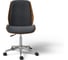 Стул компьютерный Hesby Alpine simplicity серый, коричневый HSBI_TG2587 1