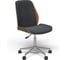 Стул компьютерный Hesby Alpine simplicity серый, коричневый HSBI_TG2587 2
