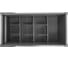 Многофункциональная корзина Mebax Griza series выдвижной фасад, 350 мм, серый 36353500 00-00003541 7