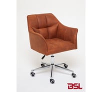Кресло BSL-office BSL-102 TBС, цвет коричневый Brown 10000145