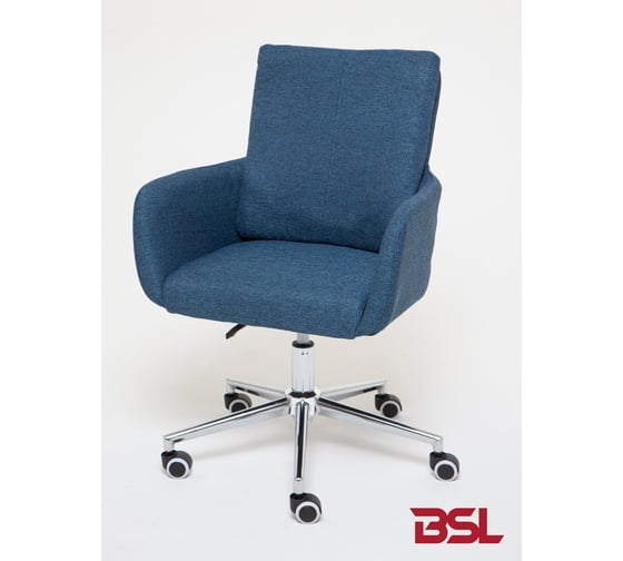 Кресло BSL-office BSL-103 TBС, цвет синий ARTEMIS 10 Denim 10000146