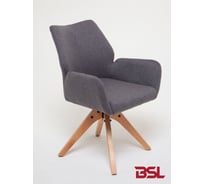 Кресло BSL-office BSL-101 SLW, цвет серый DAVIS NEVE 97 10000142