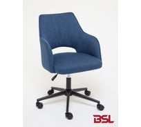Кресло BSL-office BSL-104 TBB, цвет синий DAVIS NEVE 77 10000149