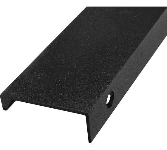 Ручка мебельная профильная Трибатрон РП-200 чёрный муар компл.2 шт 88983