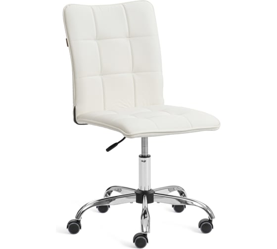 Кресло Tetchair Ван/One кож/зам, белый, 36-01 25726