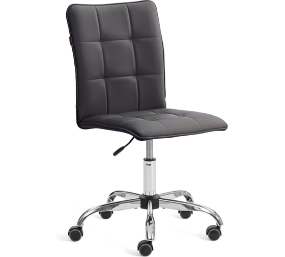 Кресло Tetchair Ван/One кож/зам, черный, 36-6 25856