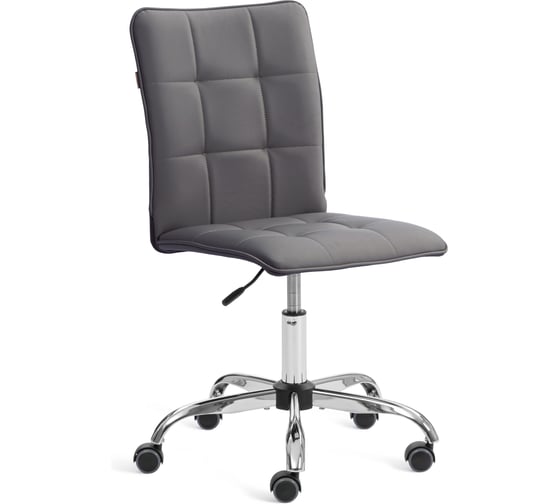 Кресло Tetchair Ван/One кож/зам, металлик, 36 25892