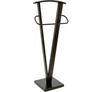 Вешалка костюмная Мебелик ГАЛАНТ 344 черный/темно-коричневый 9948