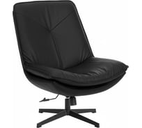Кресло лаунж Tetchair Космо/Cosmo экокожа, черный25276