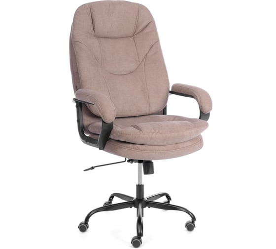 Кресло Tetchair Комфорт Люкс/Comfort Lux (22) ткань, светло-коричневый, KUB 03 25250