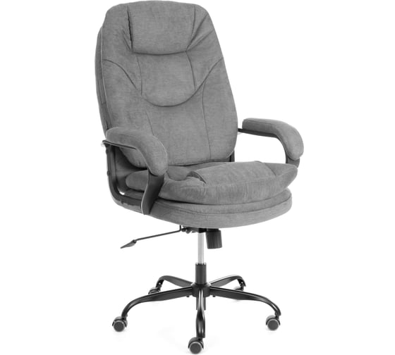 Кресло Tetchair Комфорт Люкс/Comfort Lux (22) ткань, серый, KUB 05 25249