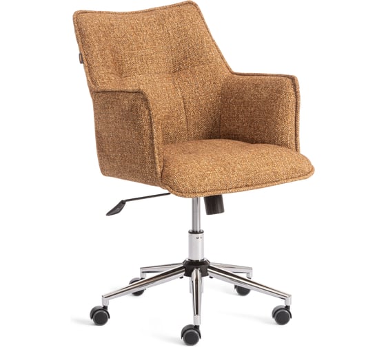 Кресло Tetchair Луц/Lutz хром велюр/букле, VT shape amber 25477