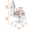 Кресло Tetchair Миракл/Miracle Grey серый 25663 10
