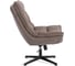 Кресло Tetchair Рефлекс/Reflex с пуфом велюр/букле (HYP), бежевый 25507 2