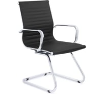Кресло UTFC СН-300 Кайман Н/п soft хром S-0401 черный ЦБ-00010798