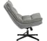 Кресло Tetchair Рефлекс/Reflex с пуфом велюр/букле (HYP), светло-серый 25506 3