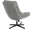 Кресло Tetchair Рефлекс/Reflex с пуфом велюр/букле (HYP), светло-серый 25506 4