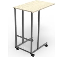 Компьютерный стол Титан Мета СЛКС-3, ясень шимо светлый 4670026243383