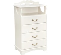 Комод Мебелик Элегия молочный дуб 5781