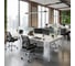 Комплект кресел Tetchair 4 шт. БМ-520М/BM-520M ткань/хром, черный, 47х48х84-94 см 25772 2