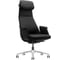 Кресло HAWASAN PREMIUM EX-840 STELLAR, синхромеханизм, алюминий, экокожа, черное 533241 1