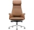 Кресло HAWASAN PREMIUM EX-840 STELLAR, синхромеханизм, алюминий, экокожа, коричневое 533242 4