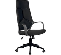 Кресло RIVA Chair RCH 8989 Чёрный пластик/Чёрная ткань (54) УЧ-00000686