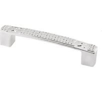 Мебельная ручка-скоба SOLLER 873-128 серебро Ж1407