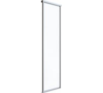Дверь-купе E1 elegant 2452х583 белый снег/серебро 23343-2