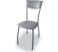 Стул MODULE'S TYLE Веста мягкая спинка серый металлик на искре ХМ547