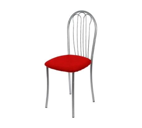 Стул MODULE'S TYLE Тюльпан Lite красный на искре ХМ372
