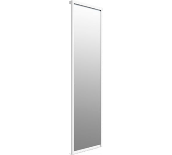 Дверь-купе E1 elegant 2252х683 зеркало/белый 23351-1 1