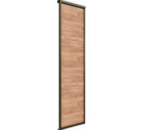 Дверь-купе E1 elegant 2252х683 дуб крафт табачный/бронза 23340-7