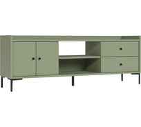 Тумба ТВ Alternative 1800, открытые полки, нума, 1802×450×650 мм, 66084
