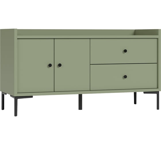 Тумба ТВ 1200 закрытые полки Тераввио нума 1216х450х650 мм Alternative 66080