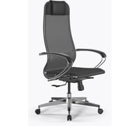 Кресло для персонала МЕТТА ErgoLife Set 4/подл.131/осн.Synchro 004 (Серый 537.16.1.3E3) z537.16.1.3E3