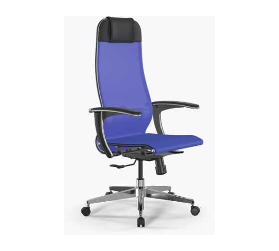 Кресло для персонала МЕТТА ErgoLife Set 4/подл.158/осн.Synchro 004 (Васильковый 29D.4.1.3E3)
