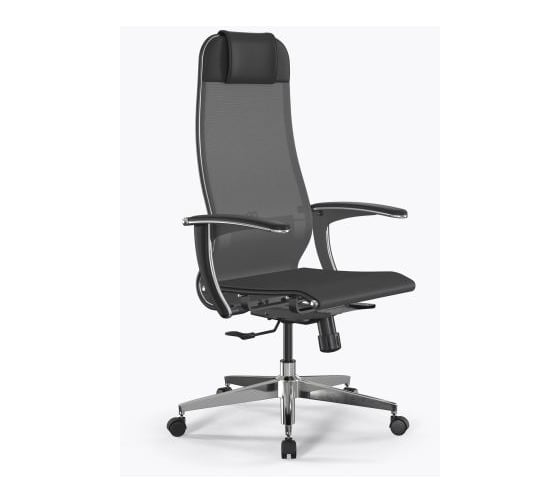 Кресло для персонала МЕТТА ErgoLife Set 4/подл.158/осн.Synchro 004 (Серый 537.4.1.3E3)